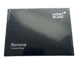 Mont Blanc Playing Cards Set Of 2 In A Box